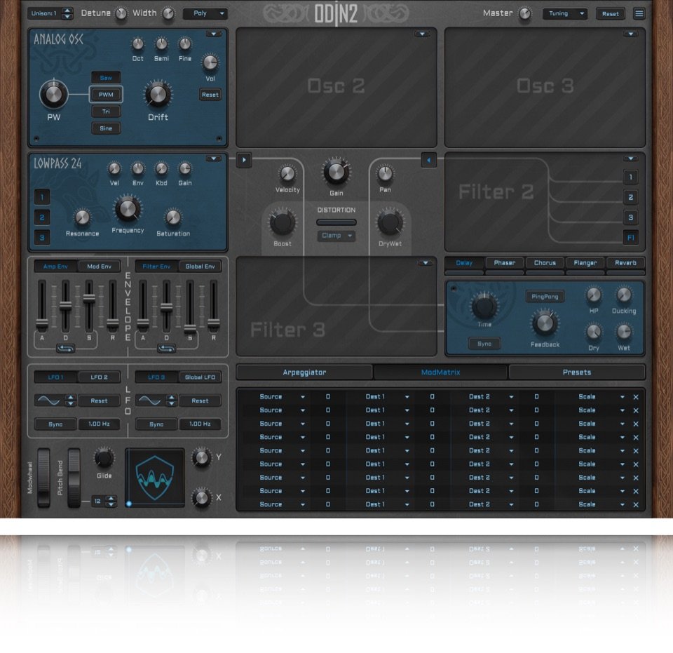 Odin 2 by TheWaveWarden: plugin interface screenshot